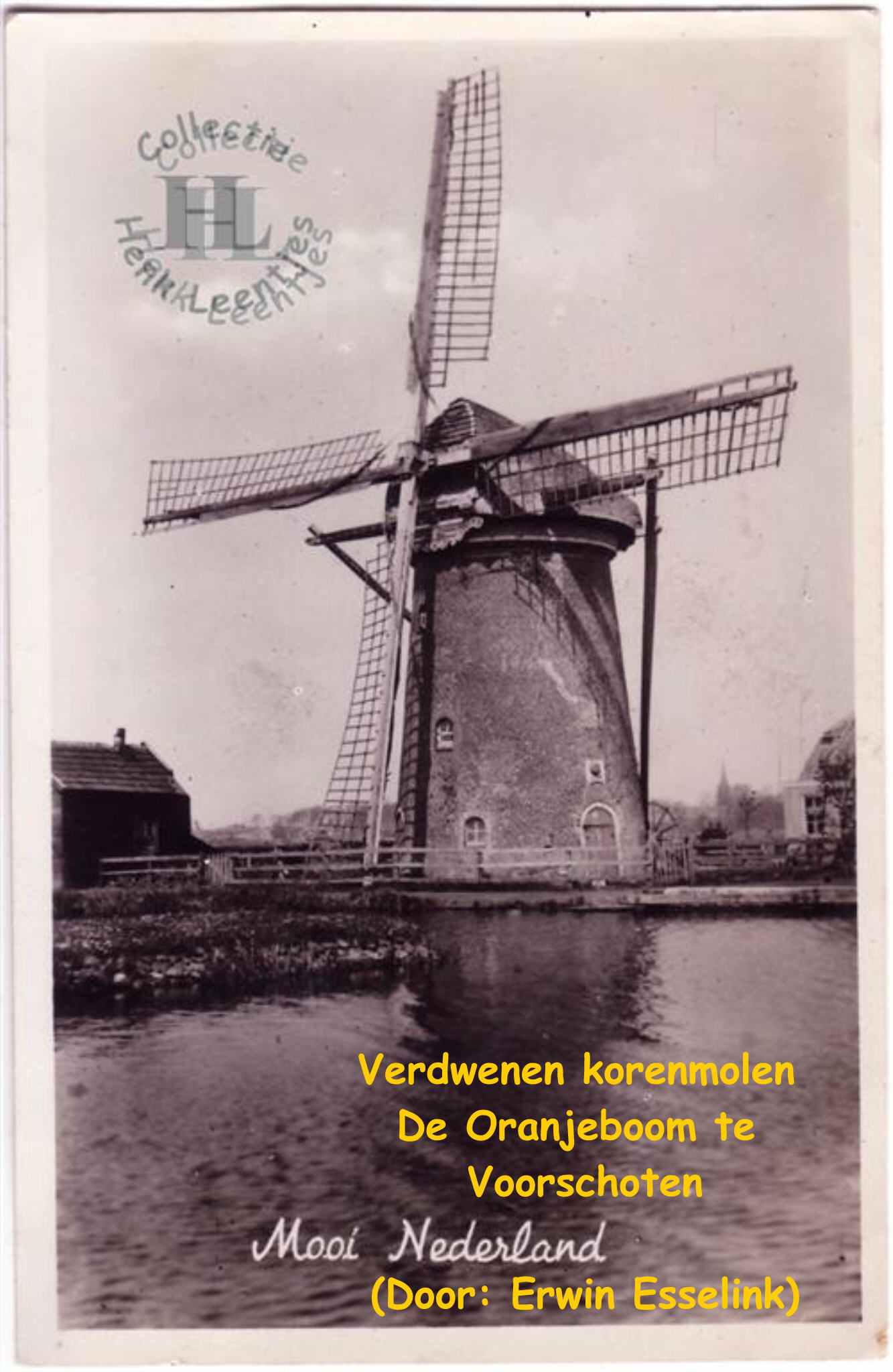 Korenmolen De Oranjeboom te Voorschoten (door: Erwin Esselink)