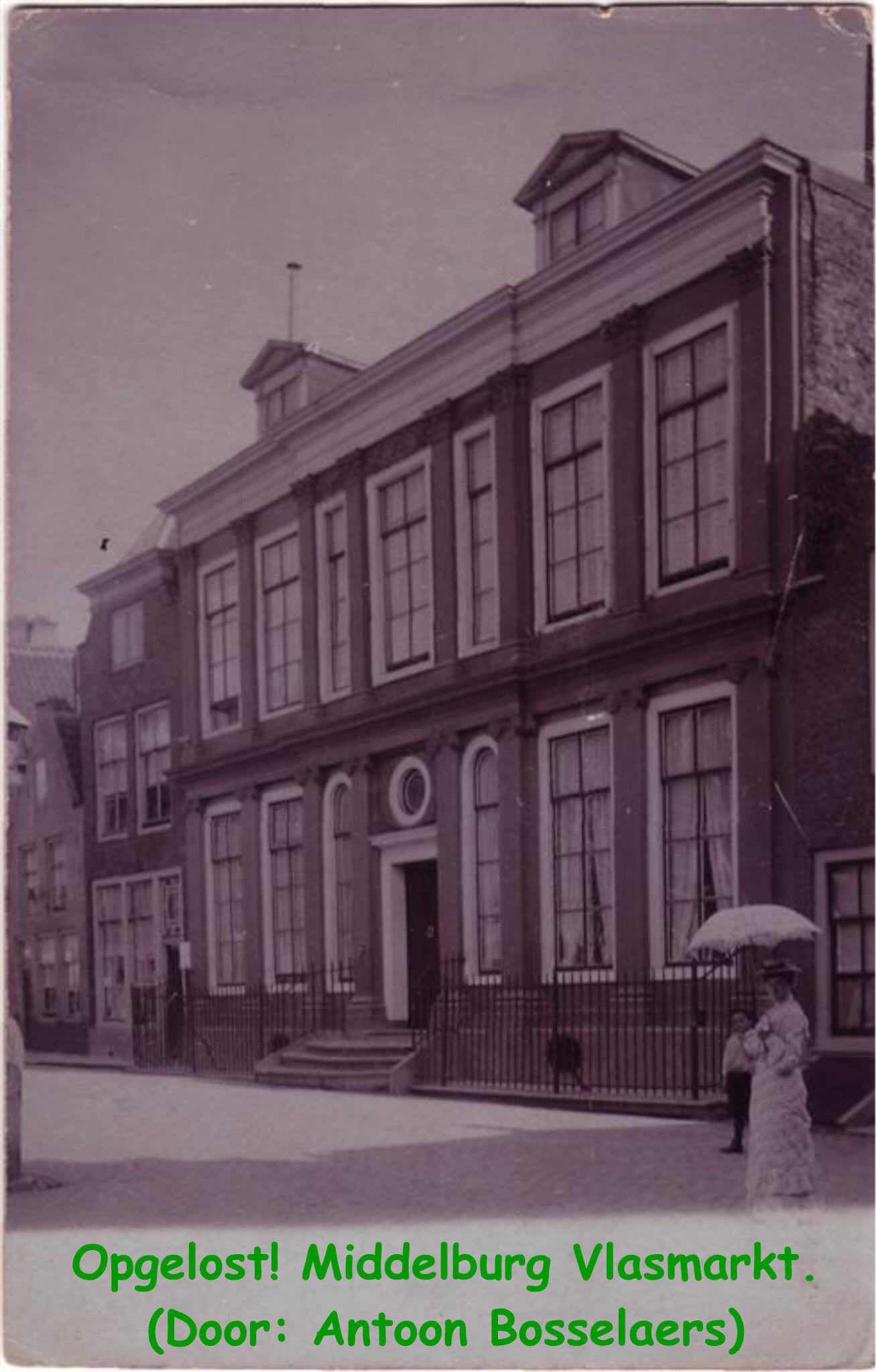 Middelburg Vlasmarkt (Door: Antoon Bosselaers)