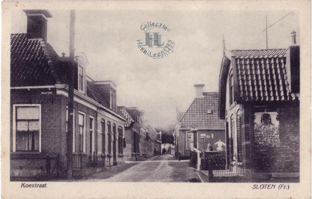 Ingang Koestraat ca. 1910