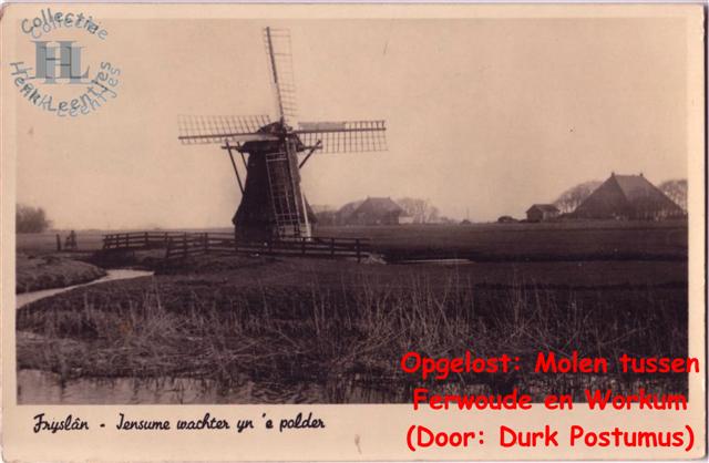 Tussen Ferwoude en Workum